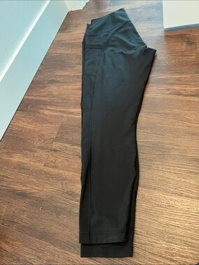 90 Degree By Reflex Black High-Rise Leggings with Side Pocket